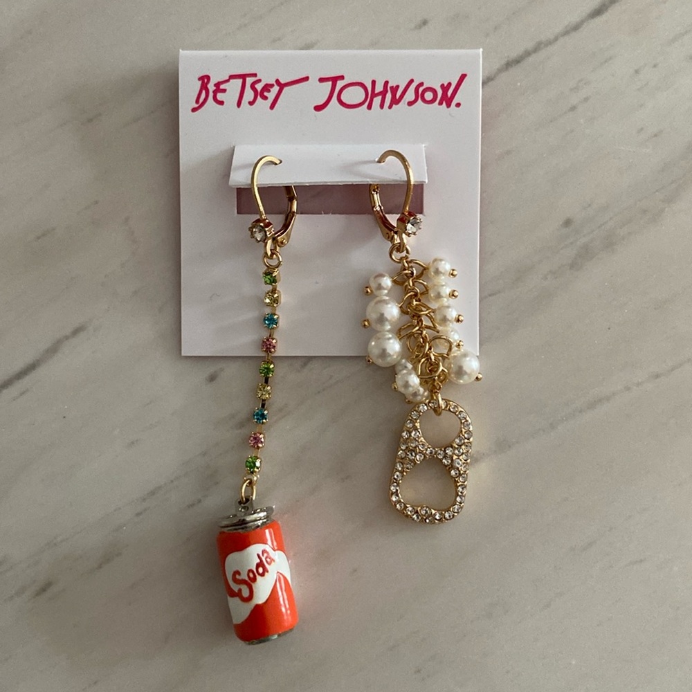 Betsey Johnson Soda Pop Earrings